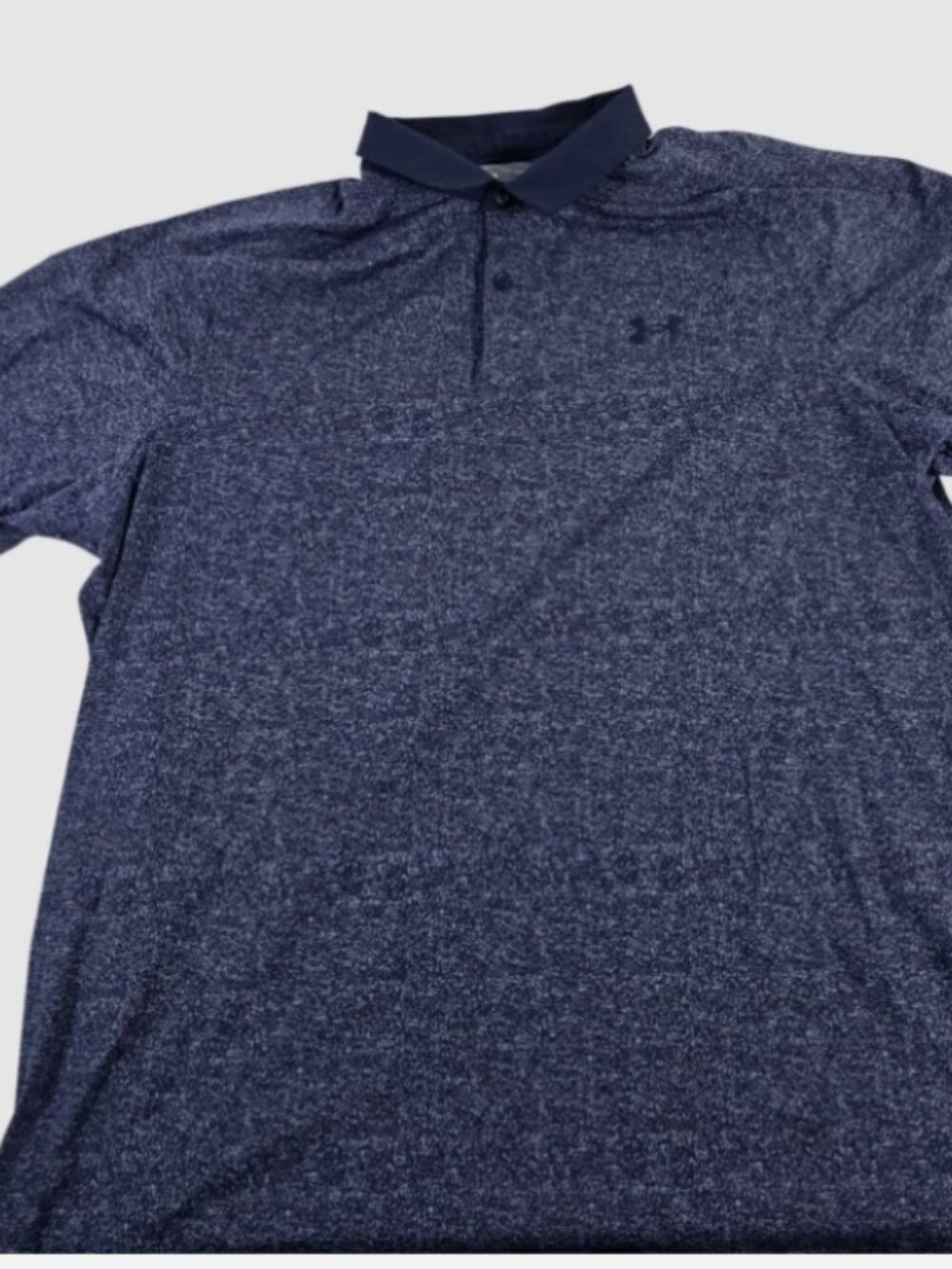 Under Armour Mens XL Iso Chill Loose Fit Polo Shirt Blue Golf NWT